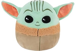 Squishmallows SQK0006 - Grogu 25 cm, offizielles Kelly Toys Plüsch, superweiches Kuscheltier, Das Kind