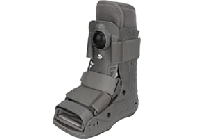 JONLAKI Air Walker Fracture Boot, Botte de Marche Pneumatique, Botte de Marche à Coque Complète pour Femme et Homme, Attelle Courte Air Walker pour la Guérison (S)