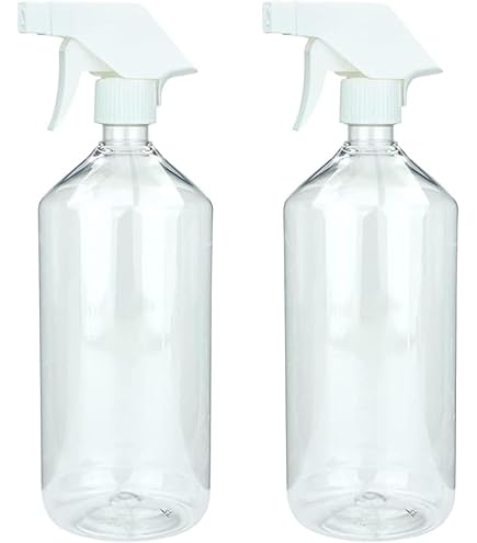 Flacon PET Transparent 1 L Avec Bouchon