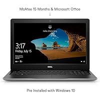 DELL Inspiron 3593 15.6-inch FHD Laptop (10th Gen i5-1035G1/8GB/512GB SSD/Win 10 + MS Office/Integrated Graphics/Silver) C560529WIN9