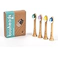 booheads - Bamboo Electric Toothbrush Heads | Biodegradable Eco-Friendly Sustainable Recyclable | Compatible with Sonicare