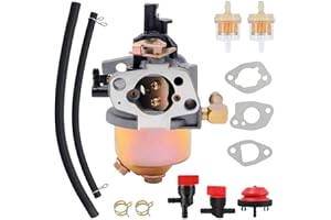ZAMDOE Carburateur 170SA pour Huayi 170S 170SA 170SD 165S 165SA pour MTD 951-10368 951-10638A 751-10638 751-10638A 951-14026A 951-14027A Souffleuse à Neige, avec Conduite de Carburant