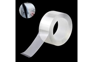 Demason Pellicola Protettiva Trasparente per Vernice Auto Adesiva AntiGraffio Cofano Paraurti per Auto,in Vinile Trasparente, Fai da Te Autoadesiva per Automotive Interior & Body Paint (100cm x 5cm)