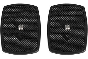 SHEEPPING 2 Stück Kamera Schnellwechselplatte, Stativ Schnellwechselplatte mit 1/4 '' Schraube für Sony VCT-D580RM VCT-D680RM VCT-R640 und Mehr Modelle