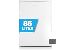 Heinrich´s Gefrierschrank, Mini, Temperatur:-18°C~-38°C, Freezer, 3x Gefrierschublade, Stufenloser Temperaturregler,Airflow, wechselbarer Türanschlag, 85 Liter Nutzinhalt, weiß
