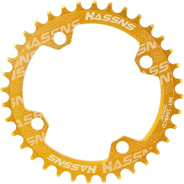 LOOM TREE® 104BCD Round Narrow Wide 30-38T Chainring MTB Bike