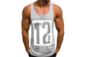 BODYGO Uomo Canotte Sportivo Bodybuilding Canotterie Palestra Muscolo Formazione Veste Sport Moda Tank Top Senza Manica