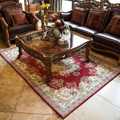 European-style carpet/ chenille Jacquard carpet/blanket for living room and tea table -A 70x180cm(28x71inch)