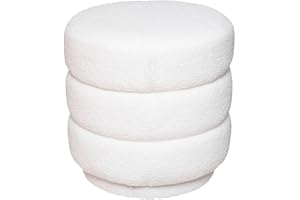 ATMOSPHERA CREATEUR D'INTERIEUR Sinan Atmosphera biała pufa - biała