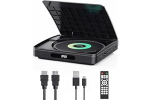 Reproductor DVD para TV, Reproductor DVD HDMI YOTON 1080P HD, Sin Restricción de Región, Función de Ultima Memoria, Reproductor CD con Puerto USB, Control Remoto, NTSC/PAL