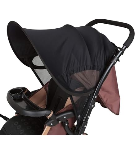 Huiya- Pare Soleil Poussette Universelle Anti uv Parasol Poussette avec