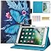 Produktbild Dteck Schutzhülle für Samsung Galaxy Tablet, Apple iPad, Amazon Kindle, Google Nexus und weitere 16,5-26,7 cm (6,5-10,5 Zoll) Tablet 06 Blue Butterfly for 7.5-8.5 inch Tablet