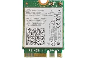 HighZer0 Electronics Wireless-AC 7265 Legacy Wi-Fi Adapter | 867Mbps WiFi with Bluetooth 4.0 | 2.4GHz & 5GHz Network Card | 7265NGW