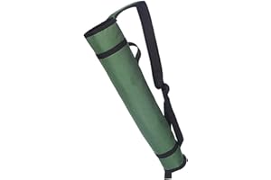 KURUGEILI Archery Quiver Back and Hip Quivers Adjustable Arrow Backpack Bag Holder Side Hip Arrows Bag for Compound Recurve Bow Practice Target Hunting