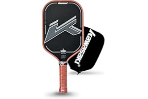 ‎A1 TAAN Pickleball Paddel, Kawasaki T700 Premium-Kohlefaser (CFS) -USAPA Genehmigt King Series Pickleball Schläger 16mm, für Turnierstufe mit Cover Case/Griff