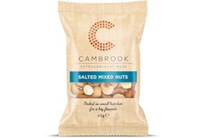 C CAMBROOK EXTRAORDINARY NUTS Cambrook - Baked & Salted Mixed Nuts, 45g Bag