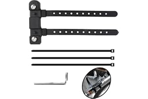 Numlot Base Adaptateur Porte Bidon Vélo Universelle, Support de Montage sans Trou pour Porte Gourde Vélo, Accessoires d'Équitation avec Sangle Antidérapante