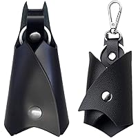 Portachiavi A Forma Di Pipistrello In Ecopelle - Leggero E Compatto Per Chiavi Auto/Moto