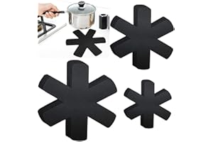 YQBFTC Lot de 9 Protections de poêle, 3 Tailles Protection Casserole Protege 38/36/26 cm Poele Protection Casseroles Protection Poele pour séparer Les casseroles et Les poêles(Noir)