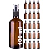 2 Adet 100 ml Kapaklı Siyah Sprey Amber 100 Cc Fısfıs Kolonya Dezenfektan Kahverengi Cam Şişe (Amber Şişe | Siyah Sprey, 100 