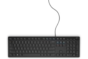 Dell KB216 580-ADHM - Tastiera cablata Multimediale - QWERTY Italiana, Nero