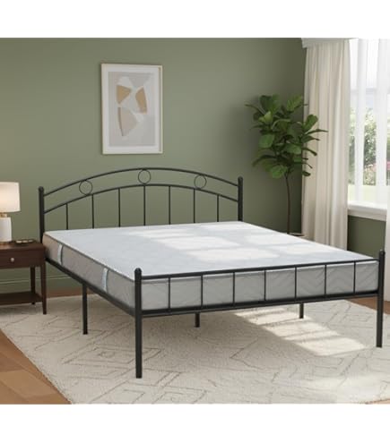 Ikea TRYSIL Bed Frame, White, Luröy, 140x200 cm (55 1/8x78 3/4
