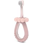Suavinex, Toothbrush for Babies from 0 to 2 Years, Super Soft Bristles, Ideal Sensitive Gums, Ergonomic Handle, Textured and