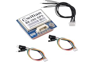 DIYmalls BE-280 GPS ricevitore Modulo TTL 10th Chip 38400bps per Arduino FPV Aircraft CC3D Controllo di volo, sostituire BN-280 GPS