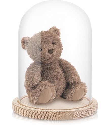 15 cm - Crackle Cloche In Vetro