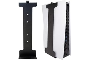 EWIGE Wall Bracket Compatible with PS5 - Wall Bracket for Playstation 5 (Disc & Digital) Wall Holder Kit
