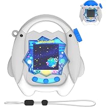 Funda De Silicona Para Tamagotchi Paradise – Diseño De Fresas, Protector Antigolpes Con Correa Incluida