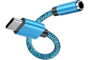 CEBKIT USB C auf 3.5mm Klinke, Typ C auf Kopfhörer Adapter Aux Digital Audio kopfhörer adapter, Aux auf USB C Kopfhörer Adapter für Samsung Galaxy S25 Ultra S24+ S23 S22 A35 A36 A16 A56, iPhone 16 15 Pro Max