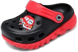 YuanDiann Kinder Clogs Jungen Mädchen Hausschuhe Sandalen rutschfest Leicht Atmungsaktiv Eva Gartenschuhe Kleinkinder Surfen Sommer Schuhe Schwimmbad
