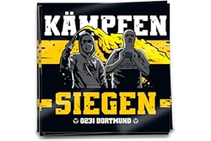 KNOW-MORE-STYLEZ Sticker Dortmund 0231 Battle and Victory Set of 50