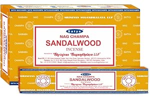 Satya Varillas de Incienso de sándalo Nag Champa