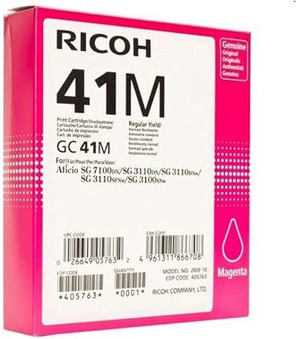 Bergsan Contenitore per inchiostro di scarto Bergsan raccoglitore di inchiostro Uint serbatoio per inchiostro di scarto compatibile con Ricoh IC41 IC-41/405783 compatibile con Aficio SG2100 SG3100 SG3