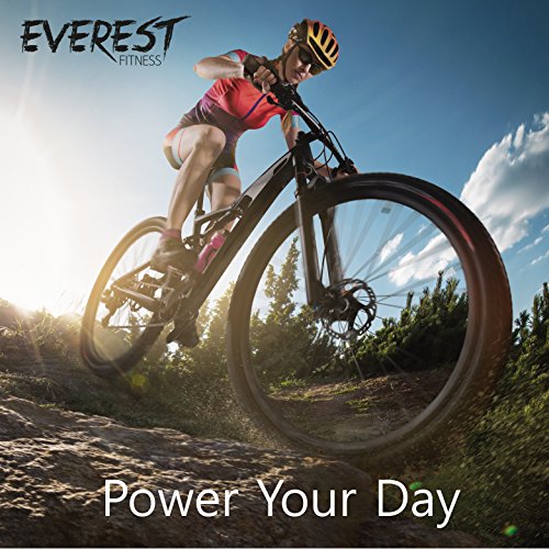 EVEREST FITNESS Komfort Trekking-Fahrradsattel für Herren aus weichem Synthetik-Leder mit 2 Jahren Zufriedenheitsgarantie – Fahrrad-Sitz / Fahrrad-Sattel / MTB Sattel / Mountainbike-Sattel /Elastomere-Dämpfung - 6
