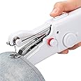 Portable Hand Sewing Machine Stapler Style Silai Machine Electric Handy Stitch Mini Machine Home Tailoring Emergency Stitching For Travel Sewing (Mini Sewing Machine, Pack of 1)
