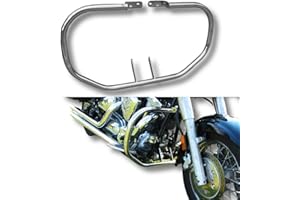 BIKEMASTERSUK MOTORCYCLE PARTS & ACCESSORIES BM UK | XV1700 | Motorschutz aus Edelstahl Highway Sturzbügelschutz Motorschutz für Motorräder Autobahn-Motor Schutz für - XV 1600 / XV 1700 Wild Star (Road Star)