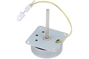 Coolty 3-24V Micro triphasé AC Mini Moteur sans Brosse de Main, Mini générateur pour d'aide pédagogique modèle expérimental