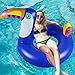 Produktbild WISHTIME Riesiger aufblasbarer Toucan Luftmatratzen Aufblasbarer Pool Float Sonnenliege Lilo Swimmingpool Strand Urlaub Spielzeug für Kinder und Erwachsene