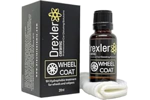Drexler Ceramic Wheel Coat 20ml Protection - Revêtement Céramique pour Jantes Brillantes et Mates Pro 9H Car Care Auto Moto Velo