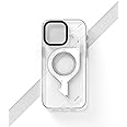 Aulumu A15 PC for iPhone 15 Pro Magnetic Case - IMD Technology - Compatible with Magsafe [Aluminum Alloy Camera Frame] Shockproof Anti-Scratch Phone Cover - Transparently