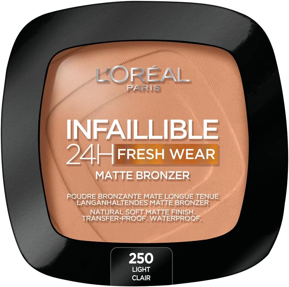 L'Oreal Paris Infaillible 24H Fresh Wear Soft Matte Bronzer 250 Light