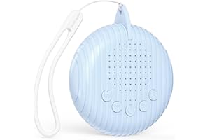 OQIMAX Portable White Noise Machine, 10 Soothing Sounds White Noise Machine, Rechargeable Sound Machine with 3 Timer, Memory Function, Sleep Sounds Machine with Auto Noise Detection, for Adult & Baby