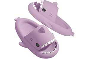 MoneRffi Sharklas Originales Niño Niña, Chanclas Tiburon Hombre Zapatillas de Tiburón Mujer,Sandalias Sharklas de Piscina de Suela Gruesa Antideslizantes Cómodas de Verano