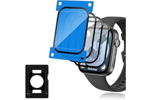 Yenwen 4 sztuki folii ochronnej do Huawei Watch Fit 3 ochronny, bez pęcherzyków ekranu, elastyczny TPU, odporny na zarysowania HD przezroczysty