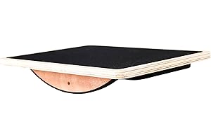 BILDER - Balance Board per Pilates, Yoga e Fitness, Tavoletta Propriocettiva con Superficie Antiscivolo - Migliora la Forza e la Coordinazione, Attrezzi Palestra Casa Ufficio Principianti ed Esperti