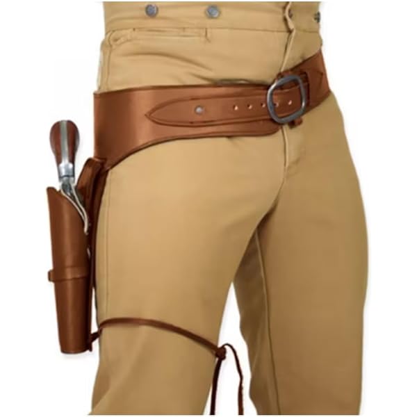 Ceinture Vintage Colt-Cromwell Co. Avec Boîte D'origine - Style équestre Marron, Occasion