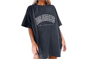 SHOBDW Camisetas Manga Corta Mujer Adolescente Moda Pullover Deportiva Talla Grande Hip Hop 2021 Nuevo Camisetas Oversized Cuello O Estilo Deportivo Camisetas Liquidación Venta